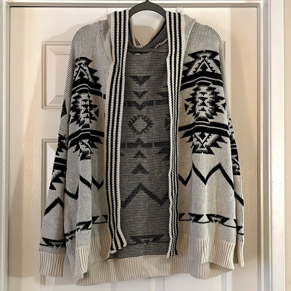 Urban Outfitters Ecote Hooded Cardigan - O/S